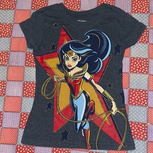 DC Comics Navy Heroine Star Tee